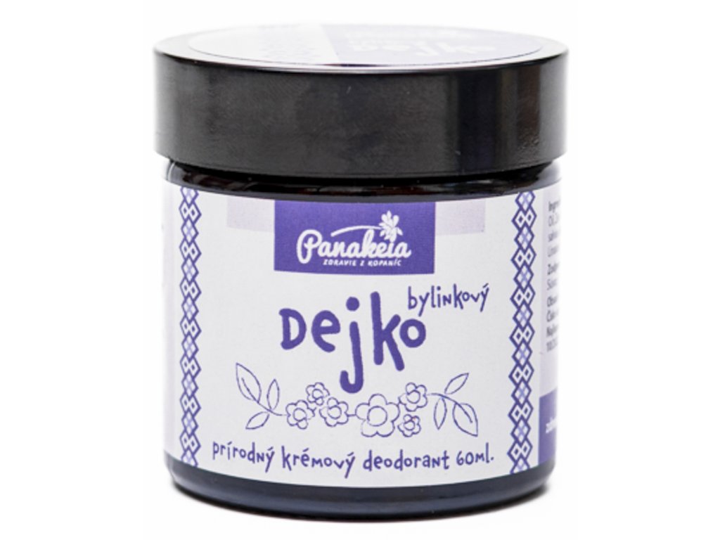 E-shop PANAKEIA DEJKO® - Krémový deodorant bylinkový 60ml