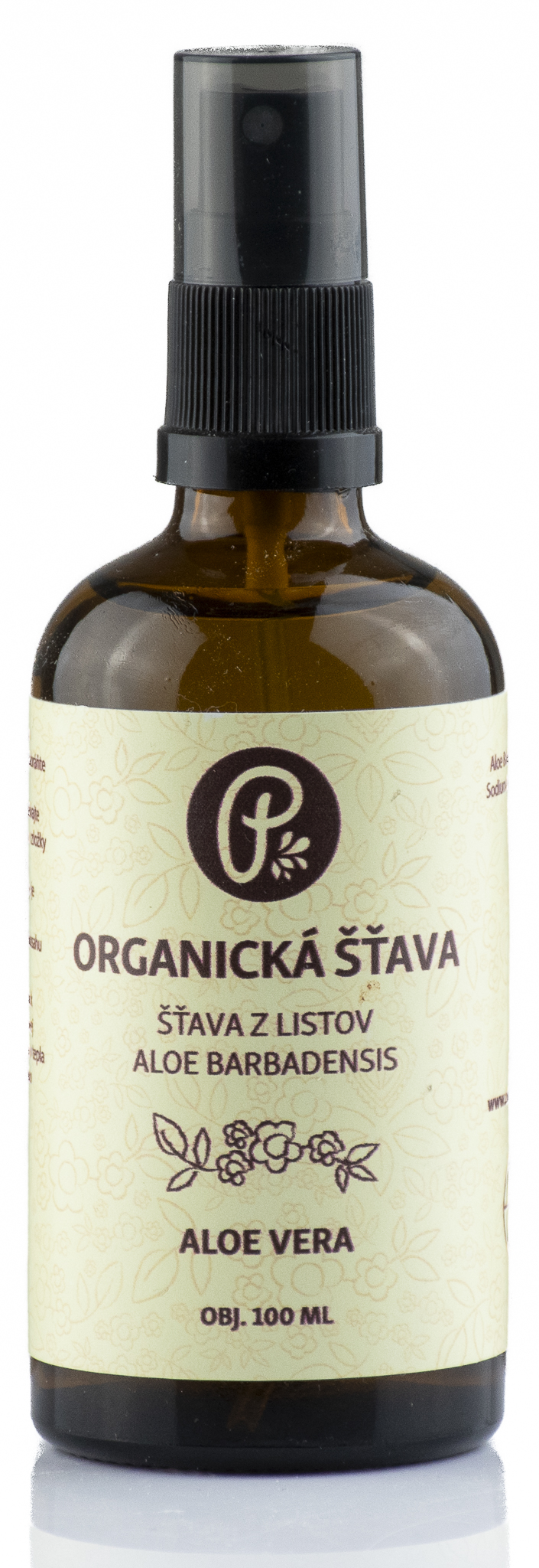 Organická šťava Aloe Vera 100ml