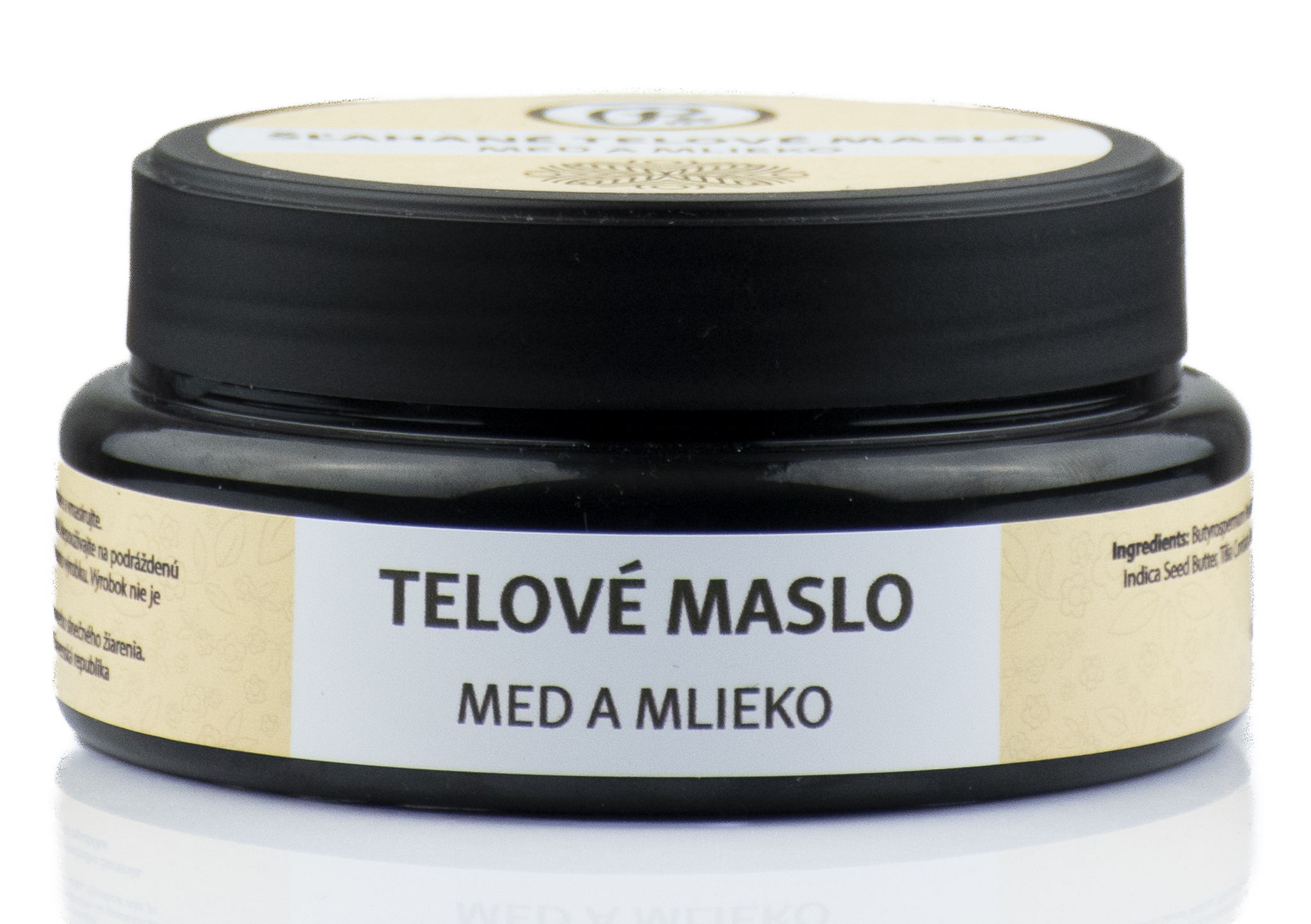 PANAKEIA Šľahané telové maslo - Med a mlieko 200ml