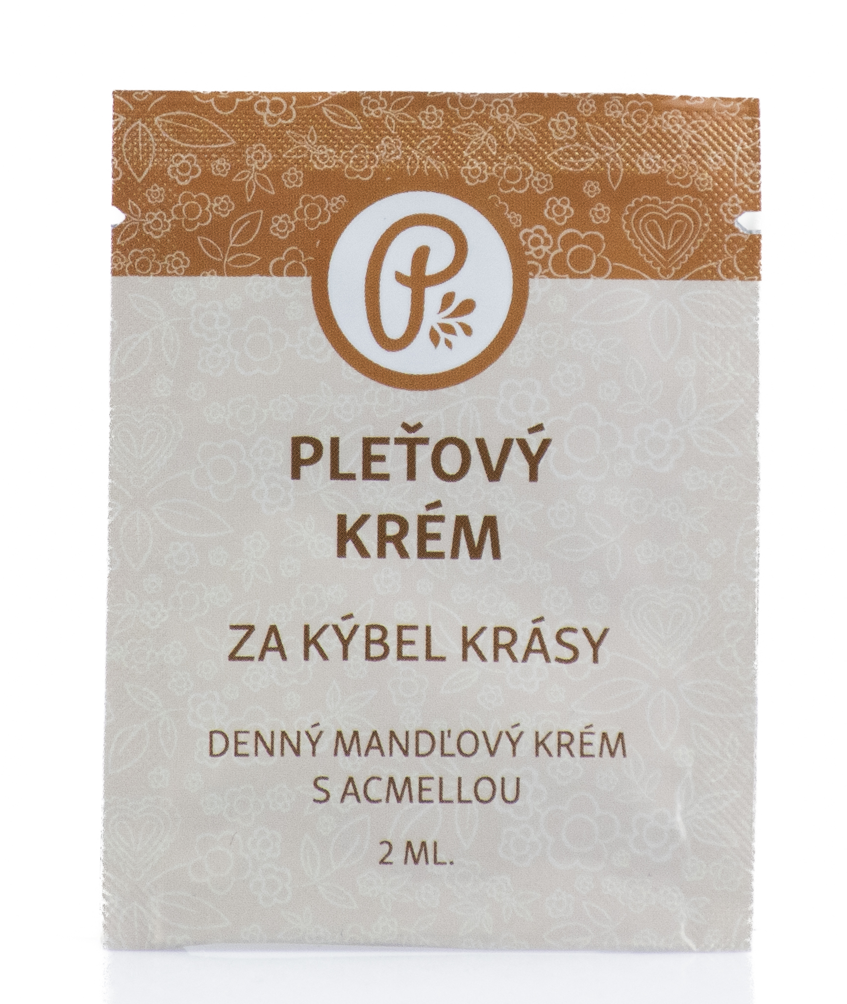 PANAKEIA (Vzorka) ZA KÝBEL KRÁSY - mandľový denný krém 2ml