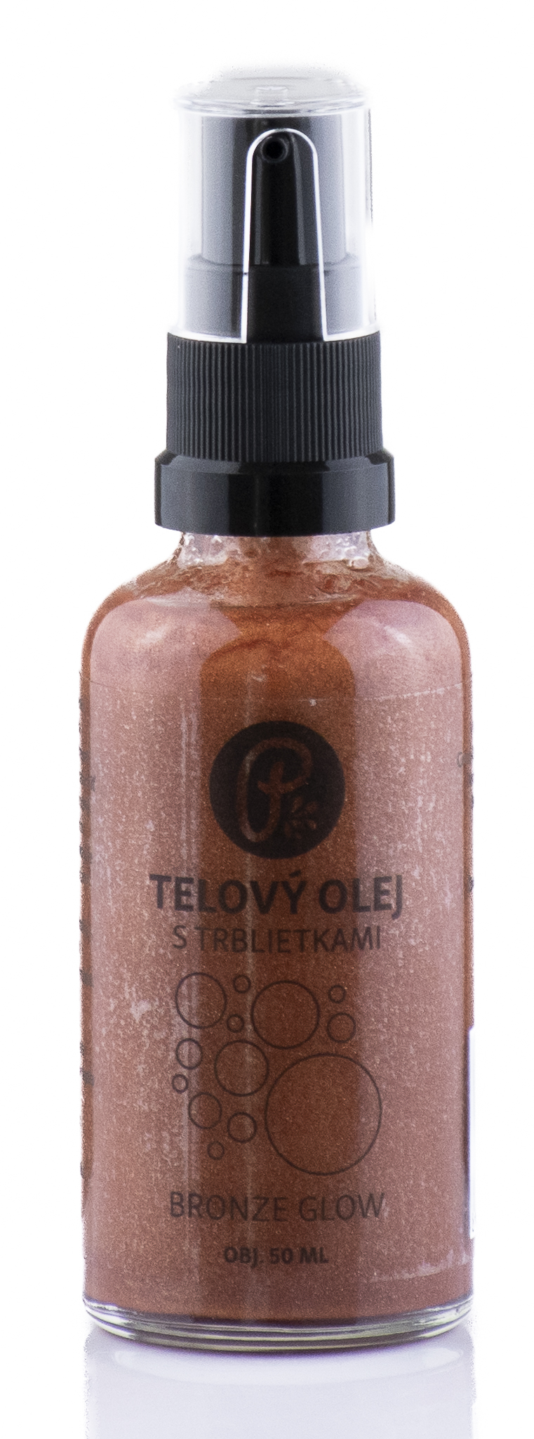 PANAKEIA BRONZE GLOW - telový olej s trblietkami na telo, pleť a vlasy 50ml