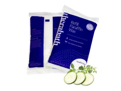 THERABATH® Granulovaný parafín Okurka - Meloun - Tymián, 2,7 kg, perličky