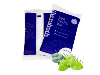 THERABATH® Granulovaný parafín Eukalyptus - Rozmarýn - Máta, 2,7 kg, perličky