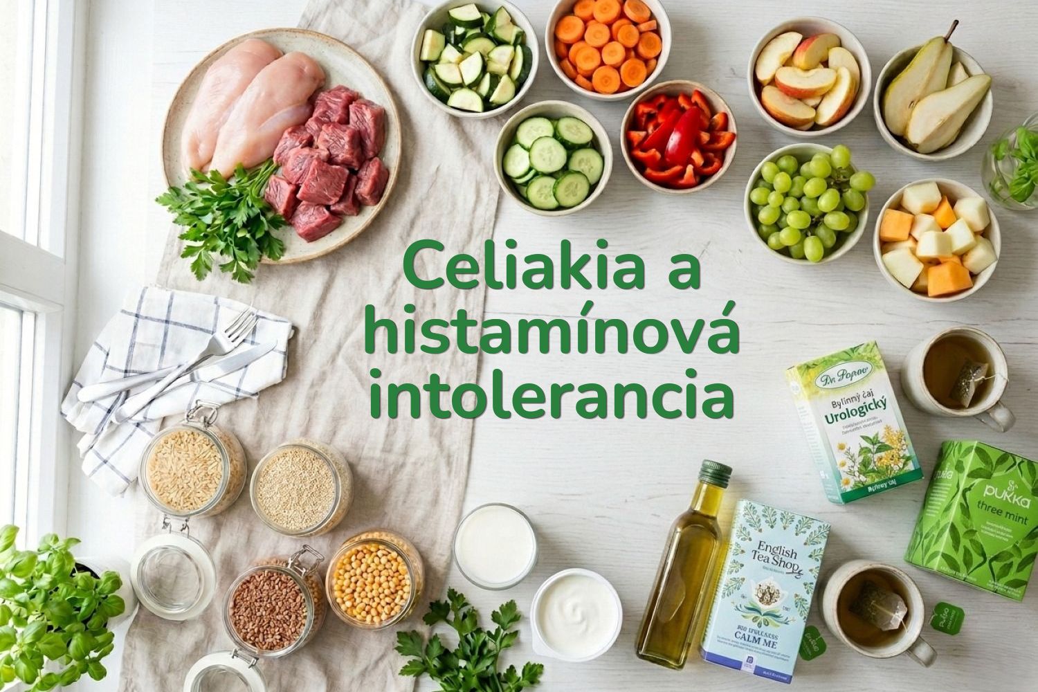 Celiakia a histamínová intolerancia: prečo sa často vyskytujú spolu a ako sa stravovať