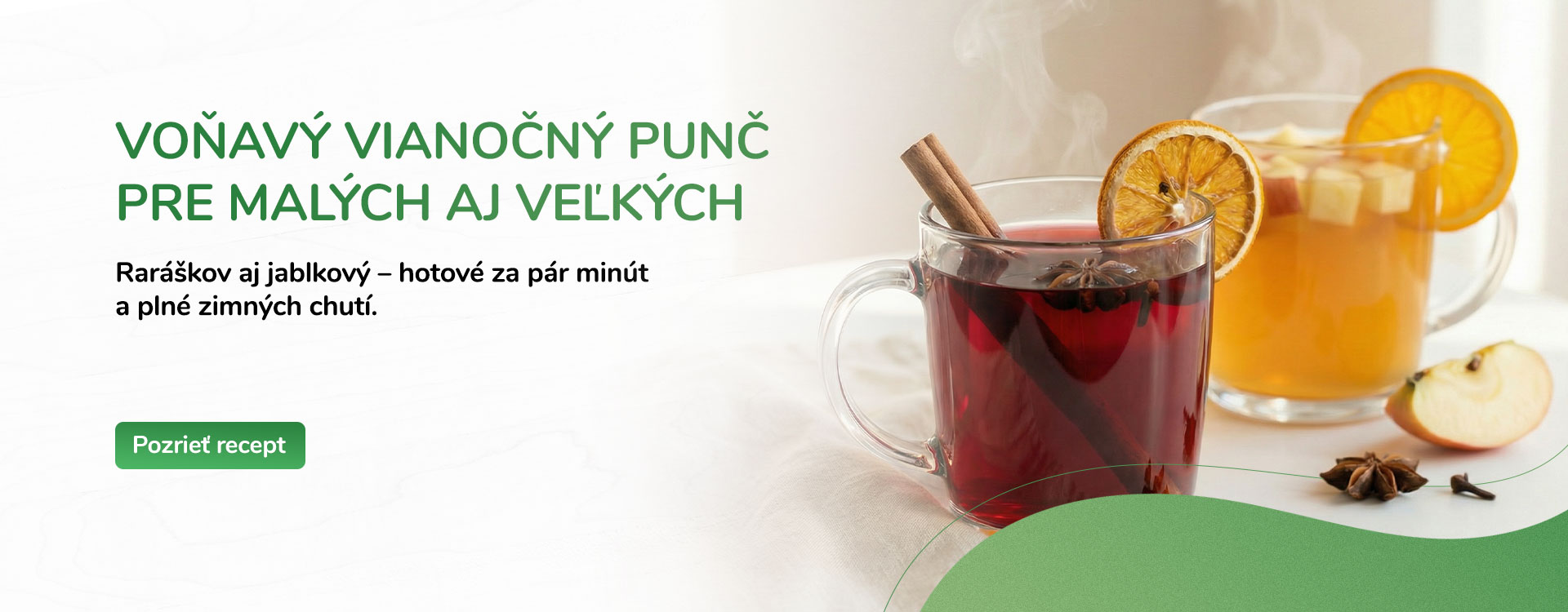 Vianočný punč bez alkoholu