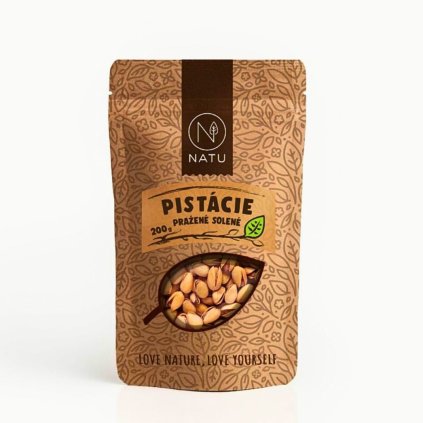 Natu Pistácie pražené solené 200g