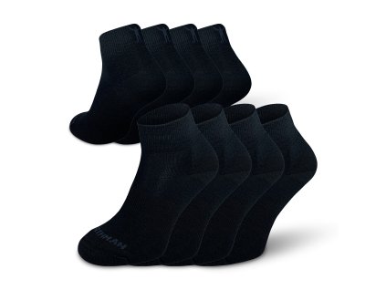 Jonas Merino ponožky Northman 4-pack, černé