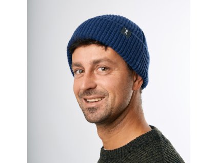 Beanie Merino 1:1 (Barva Tmavě modrá)