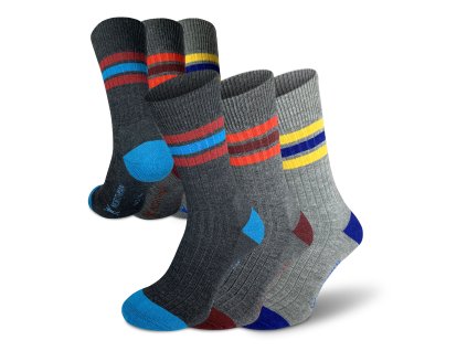 Larvik 3 pack Tmavě šedá