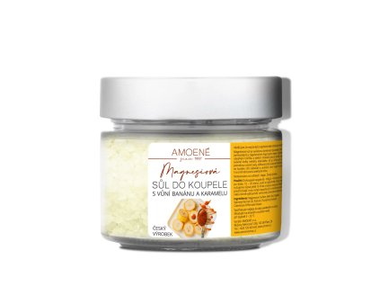 magnesiova sul do koupele banan karamel 200g