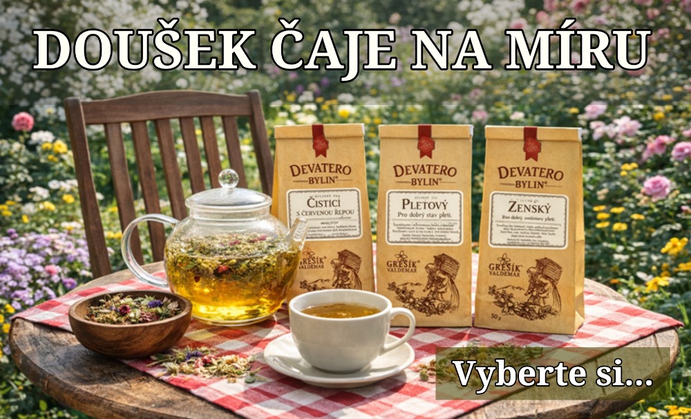 Bylinné čaje Grešík