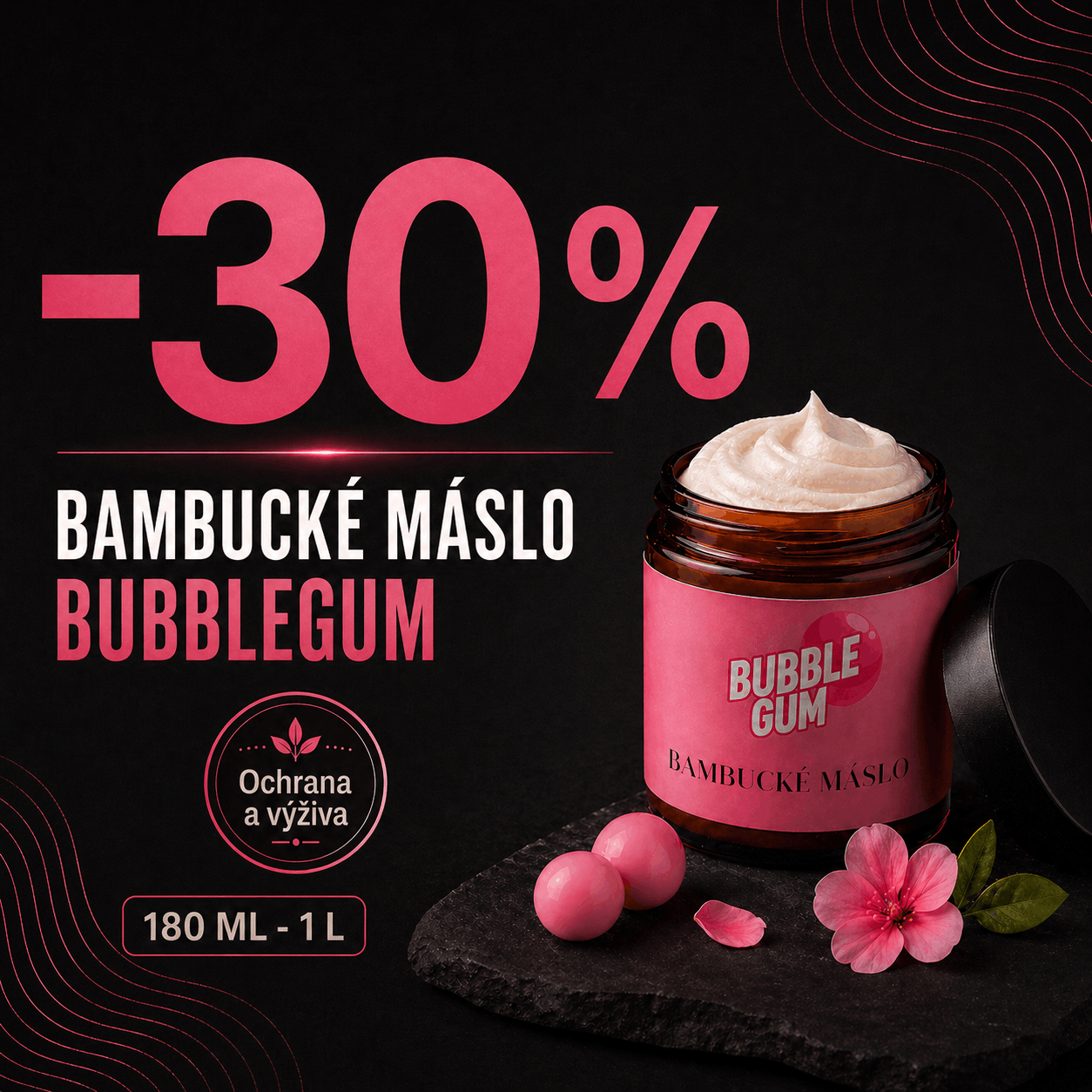 Sleva Bambucké máslo