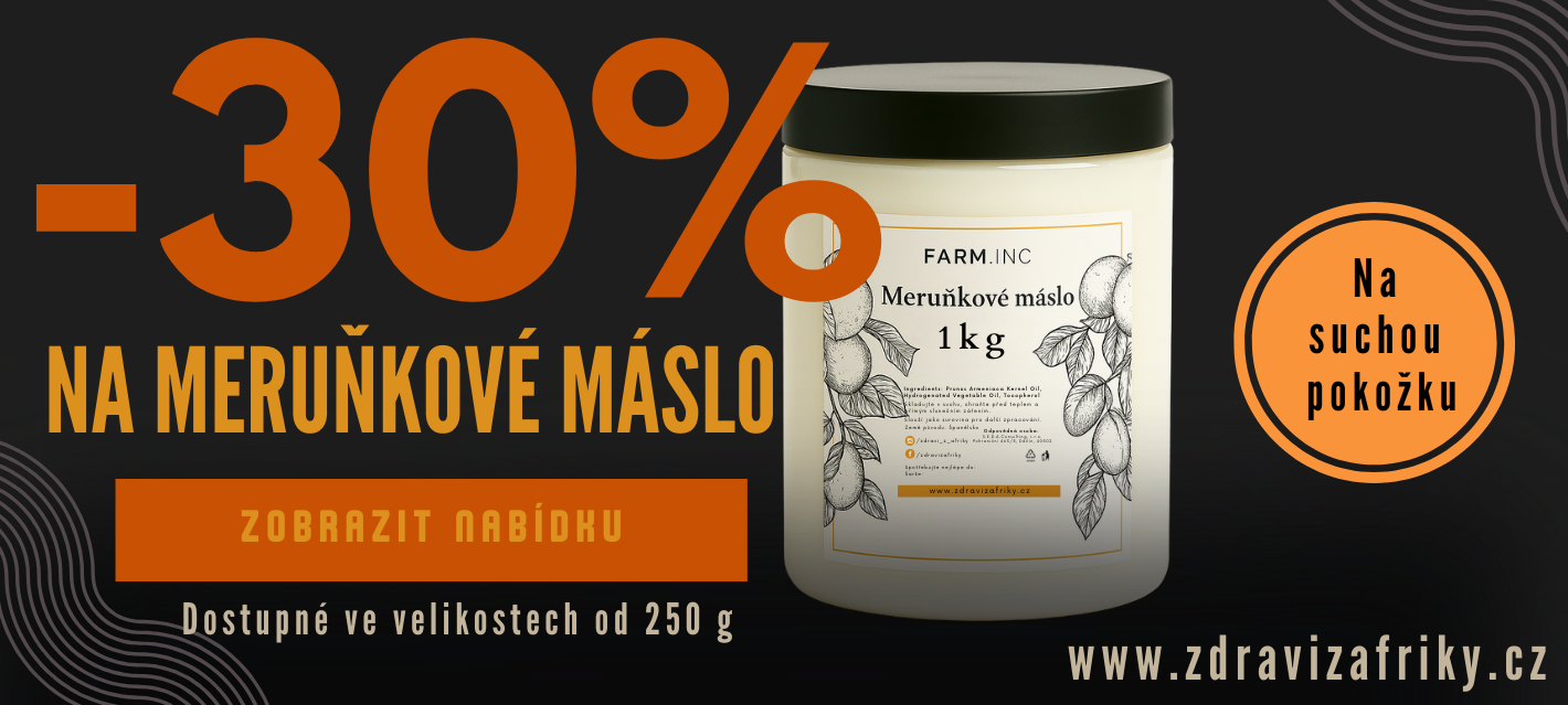 Sleva Meruňkové máslo