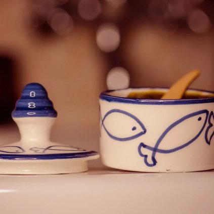 Marocká keramická dózička