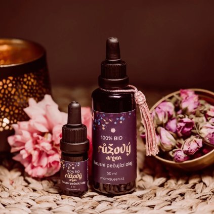 100 % BIO růžový argan na pleť