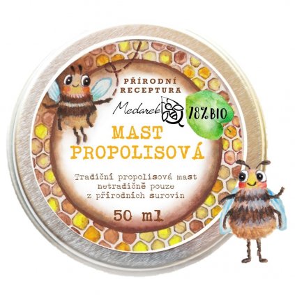 Medarek Propolisová mast 50 ml ilustrace