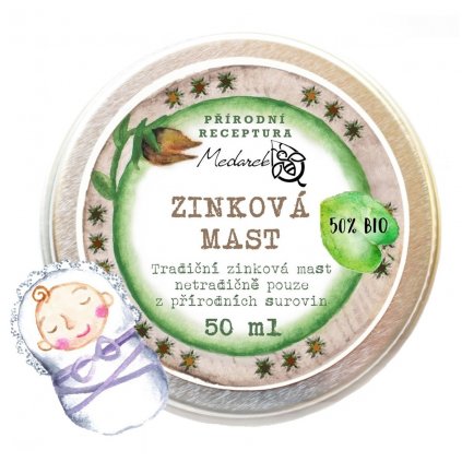 Medarek Zinková mast 50 ml ilustrace