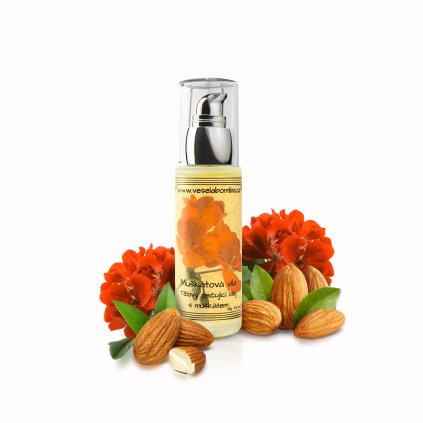 Muškátová víla - tělový pečující olej 50 ml
