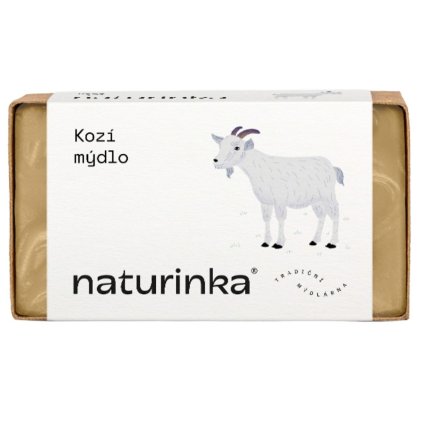 kozí mýdlo naturinka