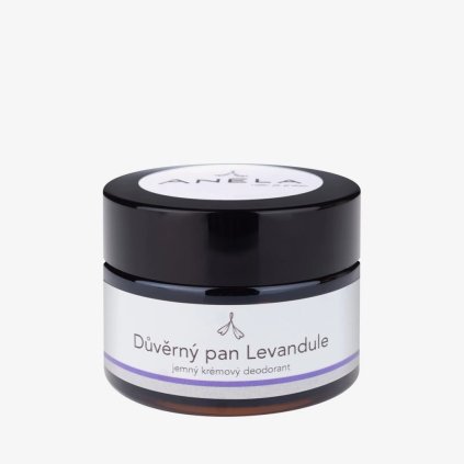 Důvěrný pan Levandule jemný krémový deodorant 30 ml