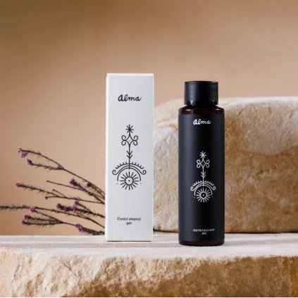 Čisticí olejový gel s malachitem, Abyssinian olejem a Aloe vera