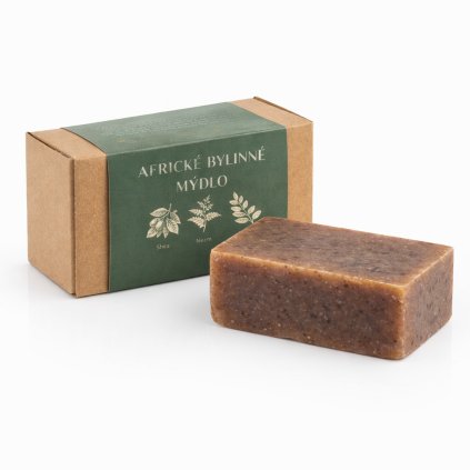 africké bylinné mýdlo