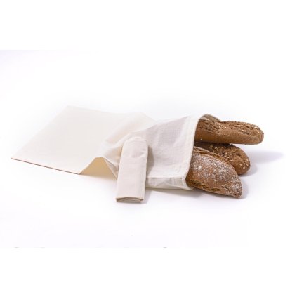 Plátěný sáček z biobavlny – velký (46 × 30 cm)