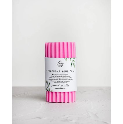 Vroubkovaná houbička na prach