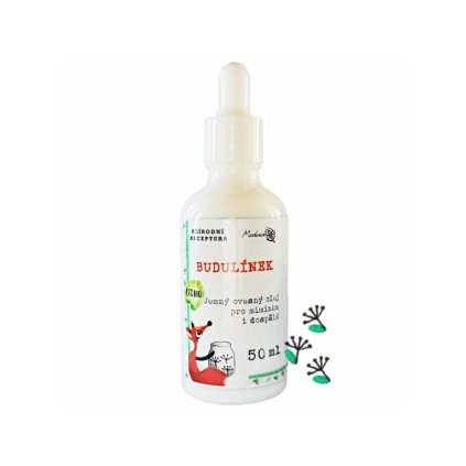 3198 1 medarek budulinek olej 50 ml ilustrace