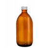 skleněná lahev hnědá 500ml