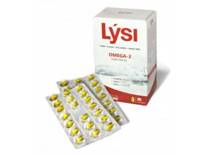 LÝSI Omega3 500mg, 80 kapslí