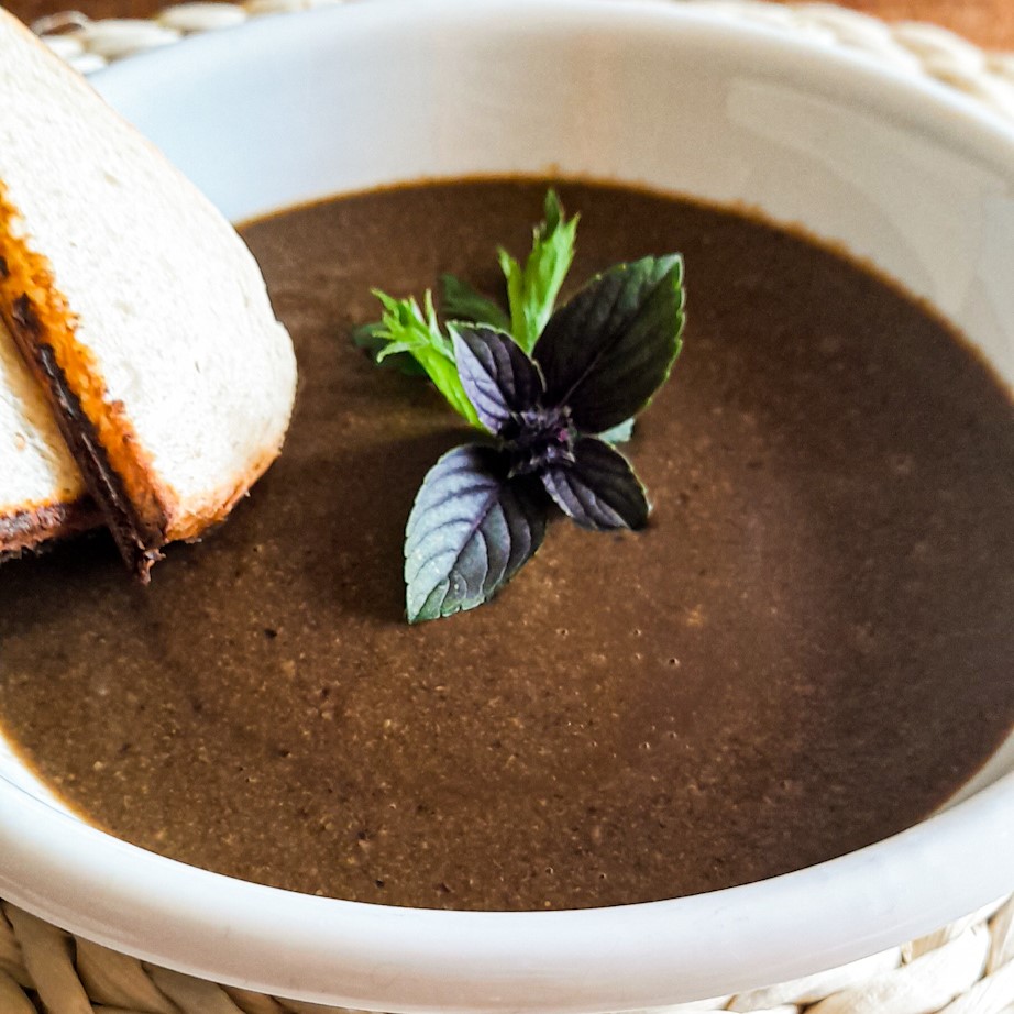 Krémová hríbová polievka fit bez mlieka