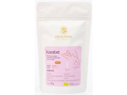 healtern komfort 75g zrnkova kava