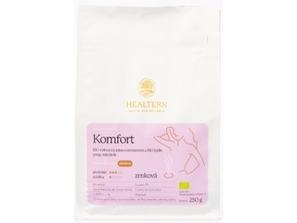 healtern komfort 250g zrnkova kava