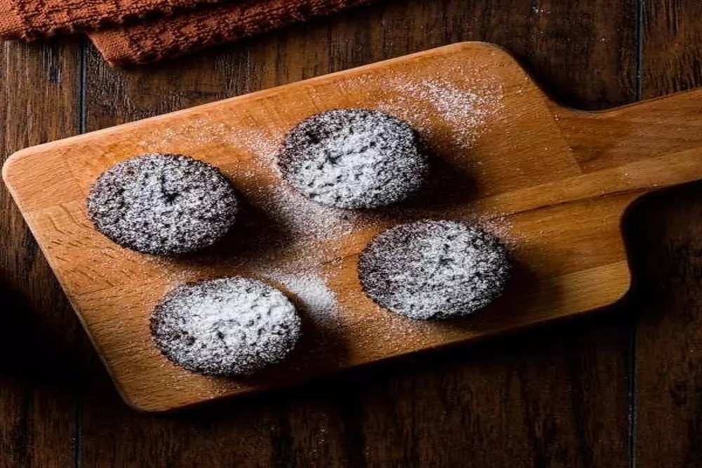 Čokoládové mandlové dortíky