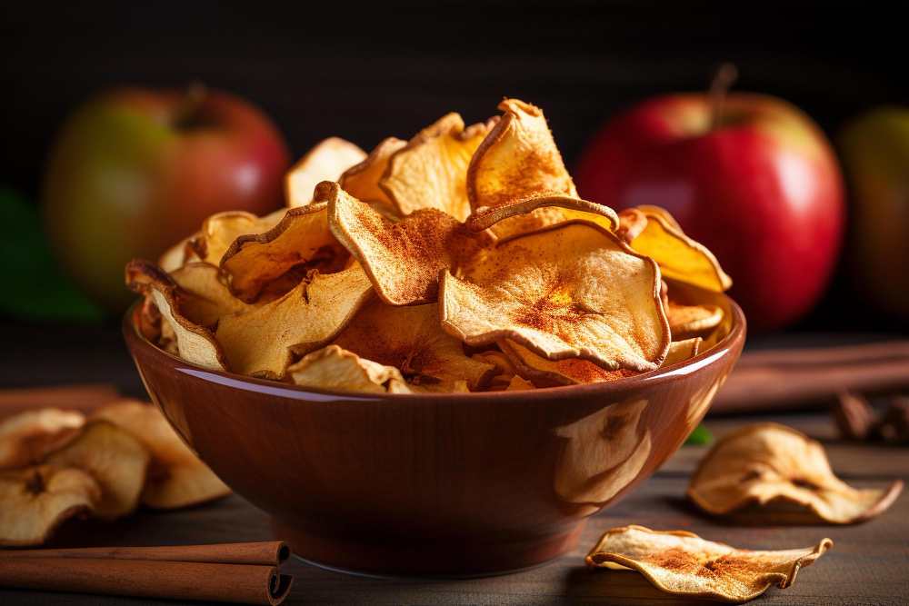 Jablečné chipsy a jejich vlastnosti