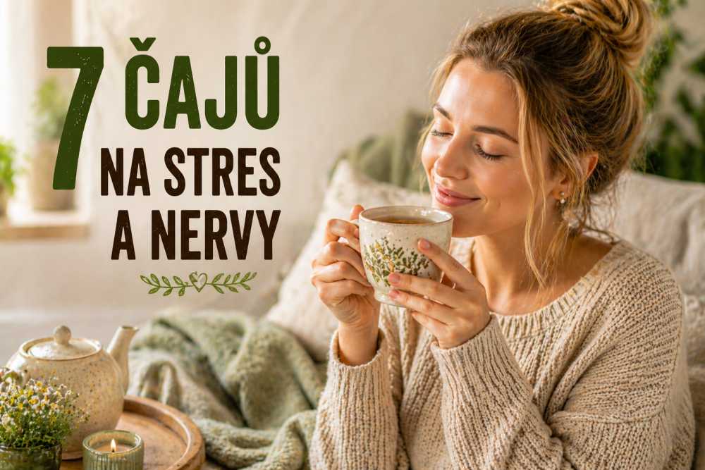 7 čajů na stres a nervy