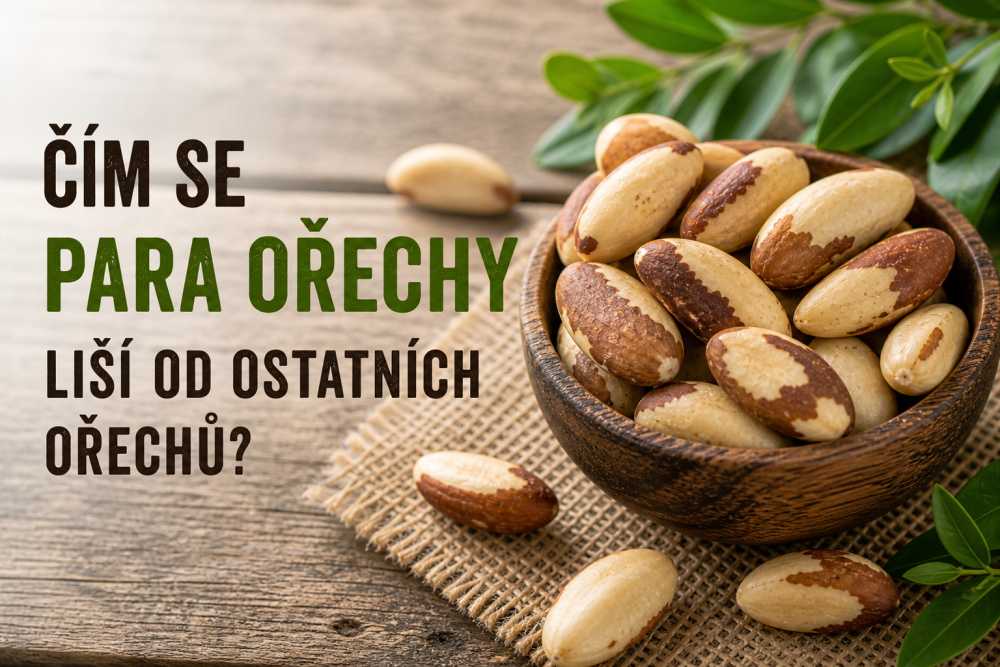 Čím se para ořechy liší od ostatních ořechů?