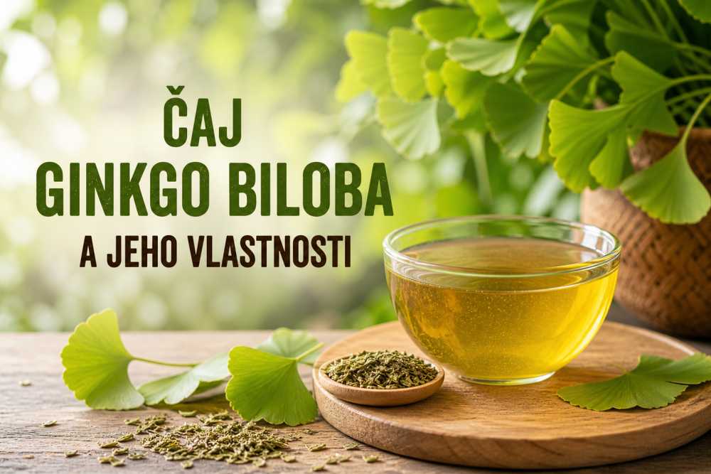 Čaj Ginkgo biloba a jeho vlastnosti