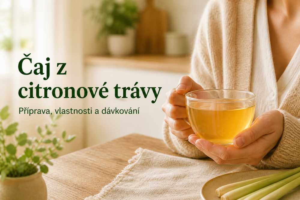 Čaj z citronové trávy – jak ho připravit a proč ho zařadit do svého jídelníčku