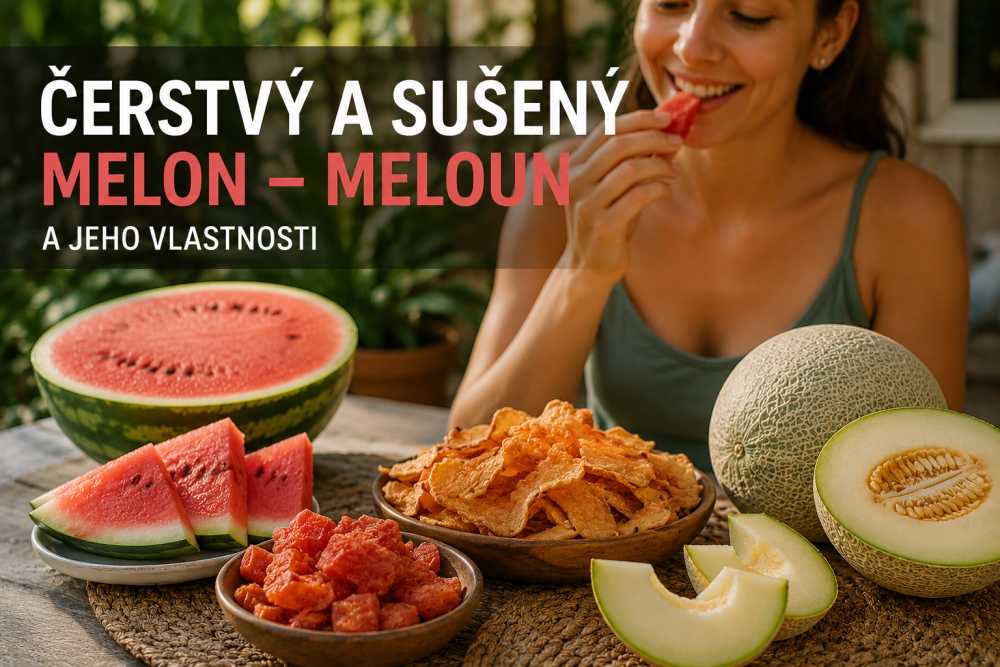 Čerstvý vs. sušený meloun: Cantaloupe jako osvěžující i výživná pochoutka