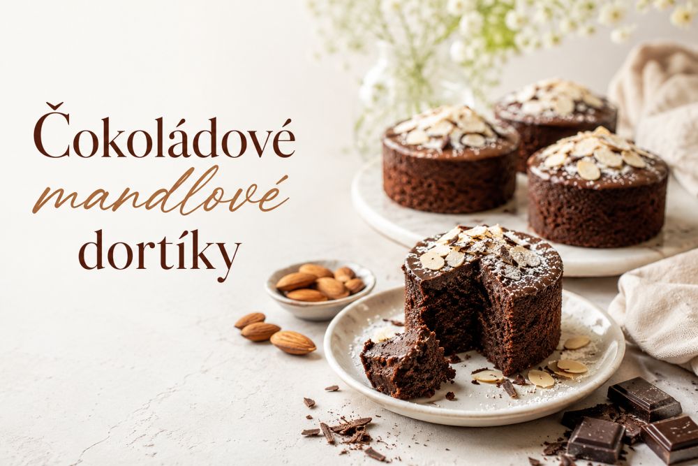 Čokoládové mandlové dortíky: Luxusní bezlepkový dezert pro každou příležitost