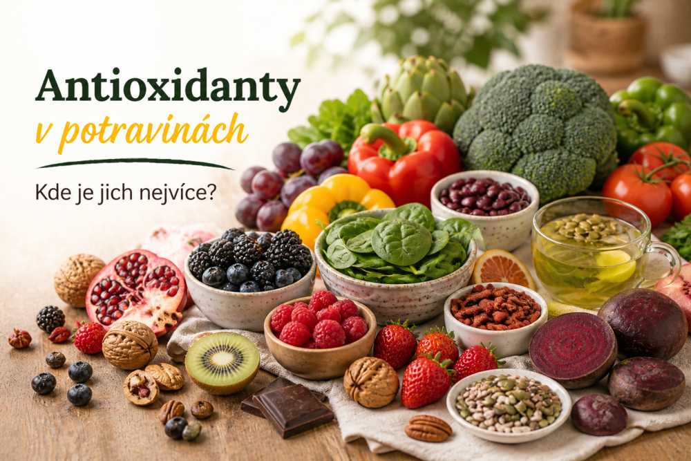 Antioxidanty v potravinách: Kde je jich nejvíc a proč je potřebujete?