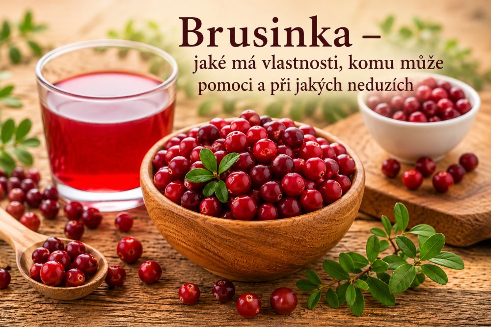 Brusinka – jaké má vlastnosti, komu může pomoci a při jakých neduzích?