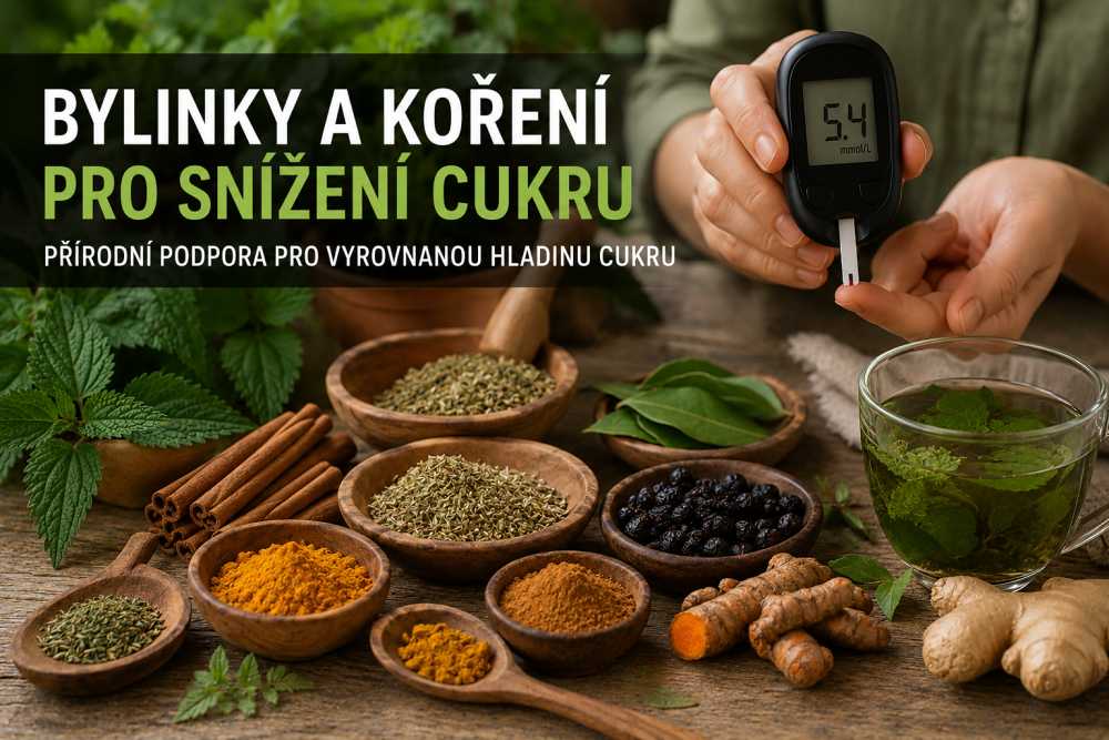 Bylinky a koření pro snížení cukru