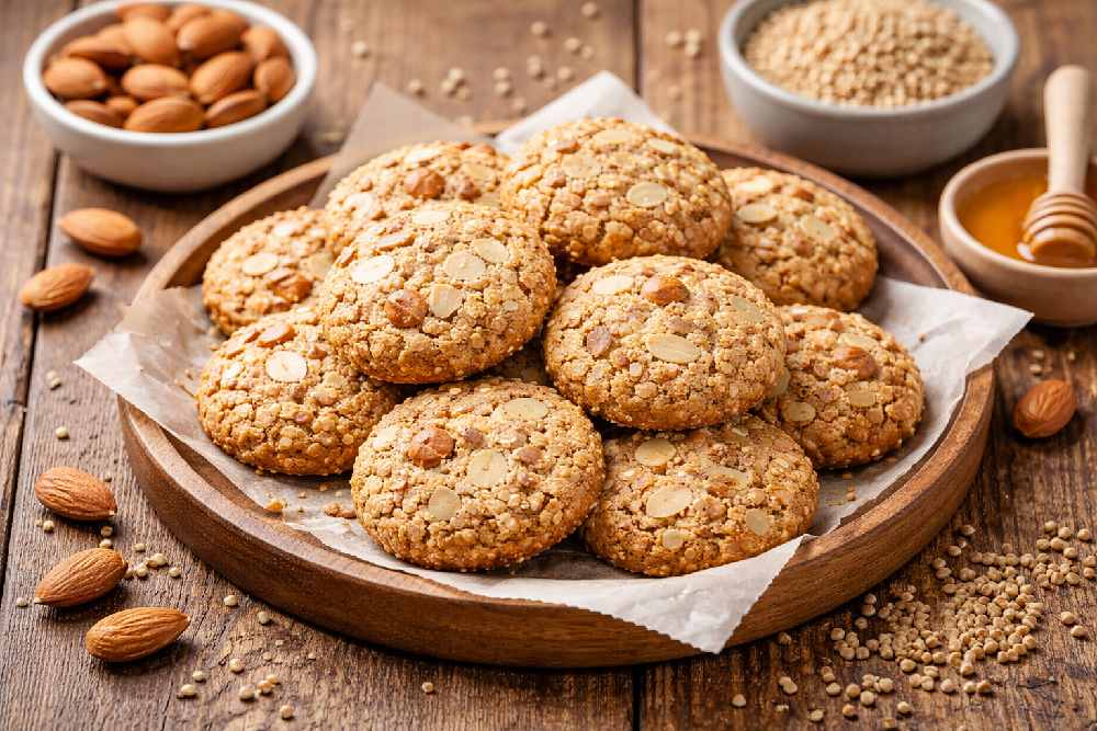 Mandlové sušenky s pohankou