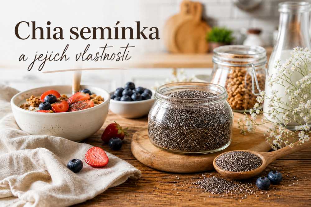 Chia semínka a jejich vlastnosti