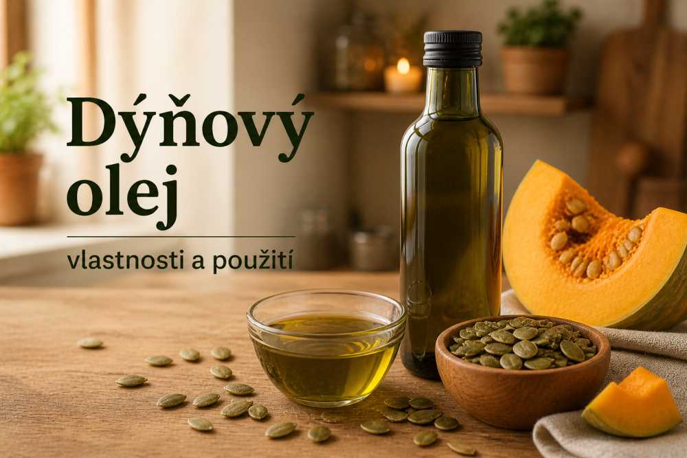 Dýňový olej – vlastnosti a použití