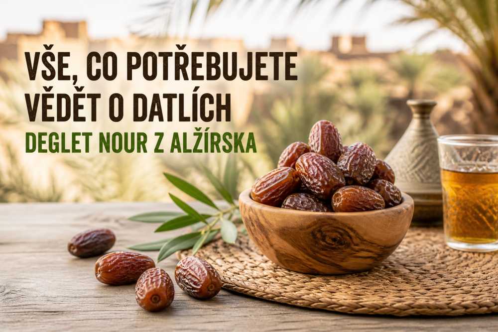 Datle Deglet Nour: Vše, co potřebujete vědět o alžírském pokladu mezi datlemi