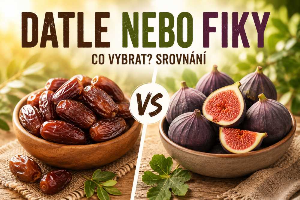 Datle nebo fíky – co vybrat? Srovnání